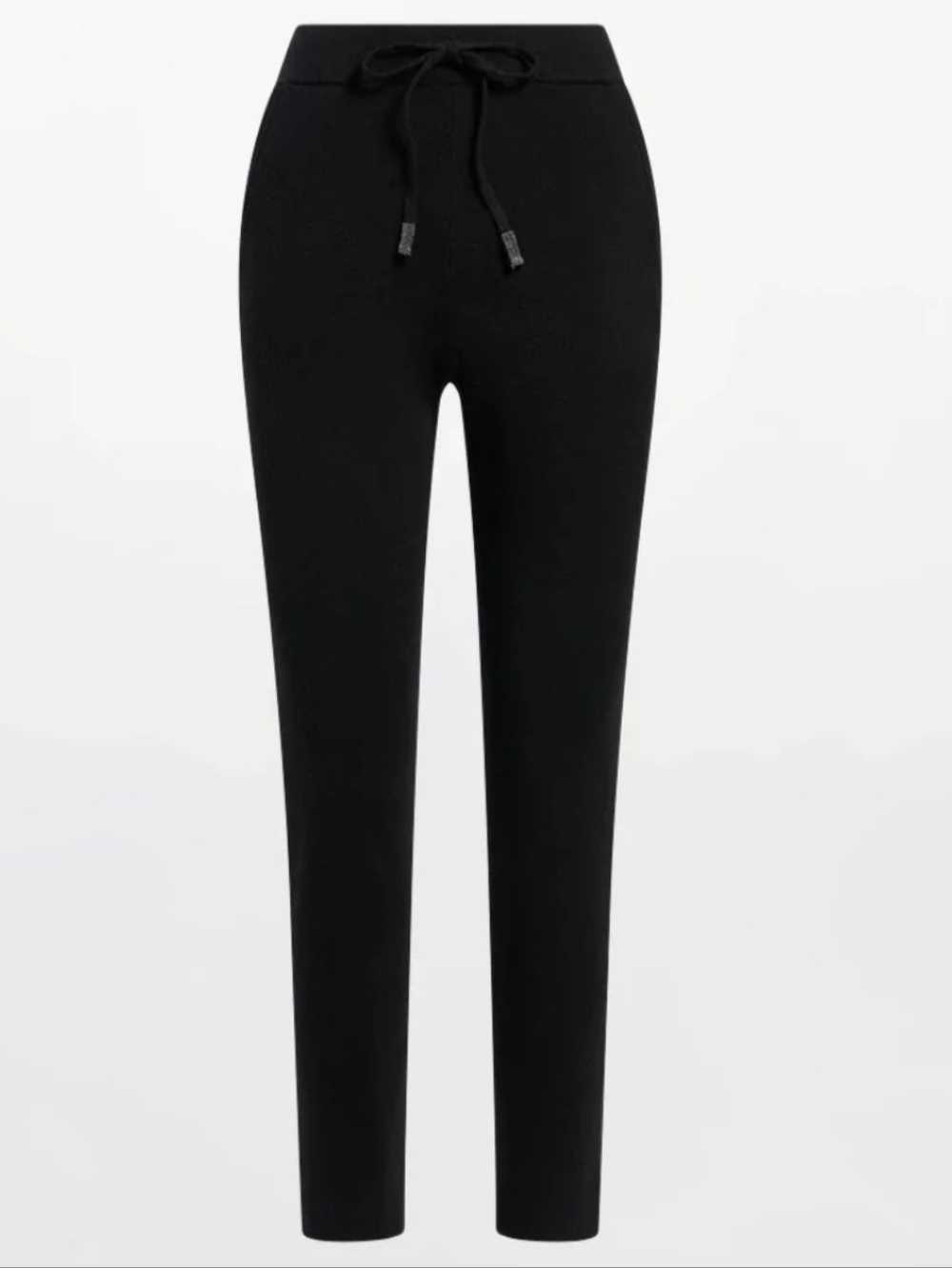 Chico's Zenergy Cashmere Blend Tapered Leg Ankle Pant Black Size 3R